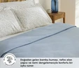 Karaca Home Lina Bambu Tek Kişilik Pike Takımı Mavi