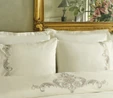 Karaca Home Alessa Nakışlı %100 Pamuk Çift Kişilik Nevresim Takımı Beyaz