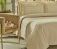 Karaca Home Shanse Nish Set Çift Kişilik Pike Takımı Bej