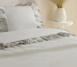 Karaca Home Viento %100 Pamuk Çift Kişilik Nevresim Takımı Gri