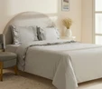 Karaca Home Viento %100 Pamuk Çift Kişilik Nevresim Takımı Gri