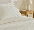 Karaca Home Vivien Brodeli %100 Pamuk Çift Kişilik Nevresim Takımı Ekru