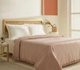 Karaca Home Maye %100 Pamuk Fırfırlı Çift kişilik Tek Pike Somon 