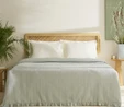 Karaca Home Maye %100 Pamuk Fırfırlı Çift kişilik Tek Pike Mint