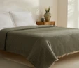 Karaca Home Caris Çift Kişilik Tek Pike Haki