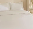 Karaca Home White Coll Eloras %100 Pamuk Çift Kişilik Nevresim Takımı Beyaz