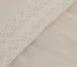 Karaca Home White Coll Eloras %100 Pamuk Çift Kişilik Nevresim Takımı Beyaz