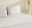 Karaca Home White Collection Fiorenza %100 Pamuk Çift Kişilik Nevresim Takımı Beyaz 