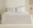 Karaca Home White Collection Fiorenza %100 Pamuk Çift Kişilik Nevresim Takımı Beyaz 