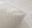 Karaca Home White Collection Fiorenza %100 Pamuk Çift Kişilik Nevresim Takımı Beyaz 