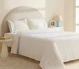Karaca Home Sparky %100 Pamuk Yaprak Nakışlı Çift Kişilik Pike Takımı 