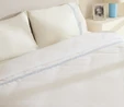 Karaca Home Sparky %100 Pamuk Yaprak Nakışlı Çift Kişilik Pike Takımı 