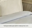 Karaca Home Alya Fistolu Bambu Çift Kişilik Pike Mavi