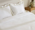 Karaca Home White Collection Doris %100 Pamuk Çift Kişilik Yatak Örtüsü Takımı Adaçayı