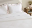 Karaca Home White Collection Doris %100 Pamuk Çift Kişilik Yatak Örtüsü Takımı Pudra