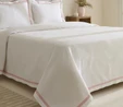 Karaca Home White Collection Doris %100 Pamuk Çift Kişilik Yatak Örtüsü Takımı Pudra