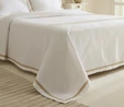 Karaca Home White Collection Doris %100 Pamuk Çift Kişilik Yatak Örtüsü Takımı Bej