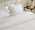 Karaca Home White Collection Doris %100 Pamuk Çift Kişilik Yatak Örtüsü Takımı Gri