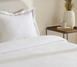 Karaca Home White Collection Doris %100 Pamuk Çift Kişilik Yatak Örtüsü Takımı Gri