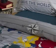 Karaca Home Young Macellan %100 Pamuk Tek Kişilik Pike Takımı Multicolor