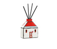 Egan Italy Le Casette Çubuklu Koku Difüzörü Kırmızı 11x13 cm 