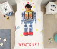 Karaca Home Young Robot %100 Pamuk Tek Kişilik Nevresim Takımı