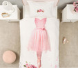 Karaca Home Young Ballerina %100 Pamuk Tek Kişilik Nevresim Takımı