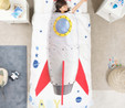 Karaca Home Young Rocket %100 Pamuk Tek Kişilik Nevresim Takımı