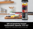 Ninja Blast Taşınabilir Blender Siyah