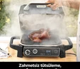 Ninja Woodfire Elektrikli Barbekü Grill ve Smoker Gri Siyah
