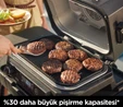 Ninja Woodfire Pro XL Elektrikli Barbekü ve Smoker Siyah