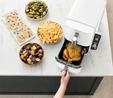 Ninja Double Stack Çift Hazneli XL Air Fryer Beyaz 9.5L 