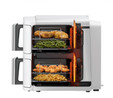 Ninja Double Stack Çift Hazneli XL Air Fryer Beyaz 9.5L 
