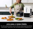 Ninja Double Stack Çift Hazneli XL Air Fryer Beyaz 9.5L 