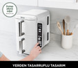 Ninja Double Stack Çift Hazneli XL Air Fryer Beyaz 9.5L 