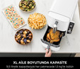 Ninja Double Stack Çift Hazneli XL Air Fryer Beyaz 9.5L 