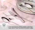 Emsan Accura 84 Parça 12 Kişilik Çatal Kaşık Bıçak Takımı