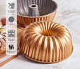 Emsan Griss Hardstone Döküm Kek Kalıbı Gold 24 cm 