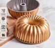 Emsan Griss Hardstone Döküm Kek Kalıbı Gold 24 cm 