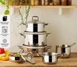 Emsan Cocinero 10 Parça Çelik Çeyiz Seti
