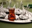 Emsan Abbie 19 Parça Çay Seti 125 ml Platin