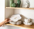 Emsan Lilium Porselen 32 Parça 6 Kişilik Kahvaltı/Servis Takımı