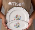 Emsan Yolanda Porselen 32 Parça 6 Kişilik Kahvaltı/Servis Takımı