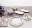 Emsan Ethnic Pink Porselen 32 Parça 6 Kişilik Kahvaltı/Servis Takımı