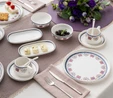 Emsan Ethnic Pink Porselen 32 Parça 6 Kişilik Kahvaltı/Servis Takımı