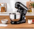 Emsan Bella Gusto Comfort Kıyma Çekme Aparatlı Hamur Yoğurma Makinesi Siyah 1300W 5,5L