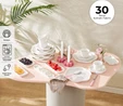 Emsan Florist 30 Parça 6 Kişilik Porselen Kahvaltı Takımı