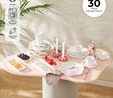 Emsan Florist 30 Parça 6 Kişilik Porselen Kahvaltı Takımı