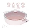Emsan Swiss Crystal Karnıyarık Tenceresi Pembe 30 cm