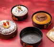 Emsan Circle 3'lü Kek Kalıbı Seti 16-18-20 cm kelepçeli